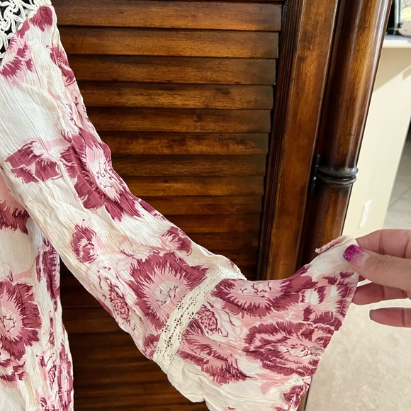 🌸NWT🌸 Billabong Sunny Days Women’s High Low 3/4 Sleeve Dress Size Small - Picture 3 of 6